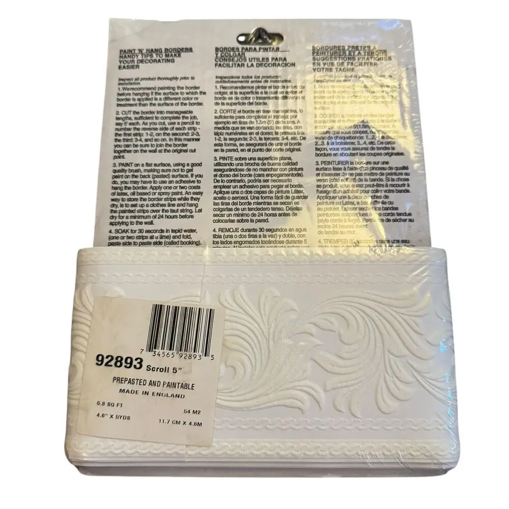 New Super Fresco Paint N Hang Border Graham & Brown‎ Art Deco 5yds